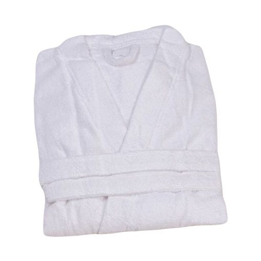 Naturtex Bathrobe - white - Size: M