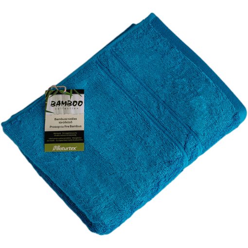 Naturtex Bamboo towel - Turqouise blue 100x150 cm