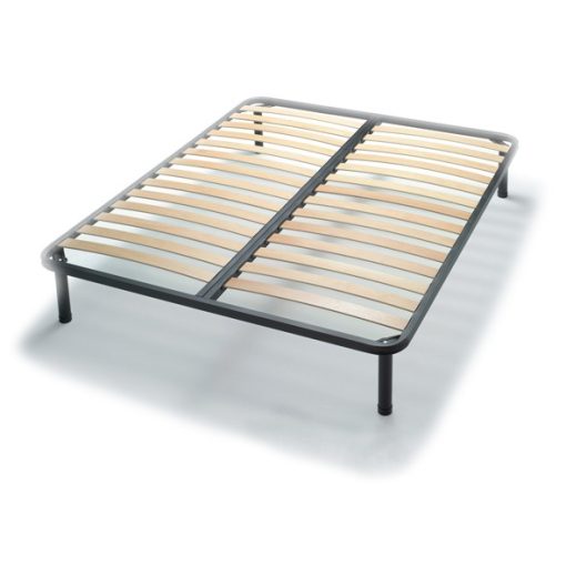 SleepStudio Metal Platform Bed Frame with Legs 120x200 cm